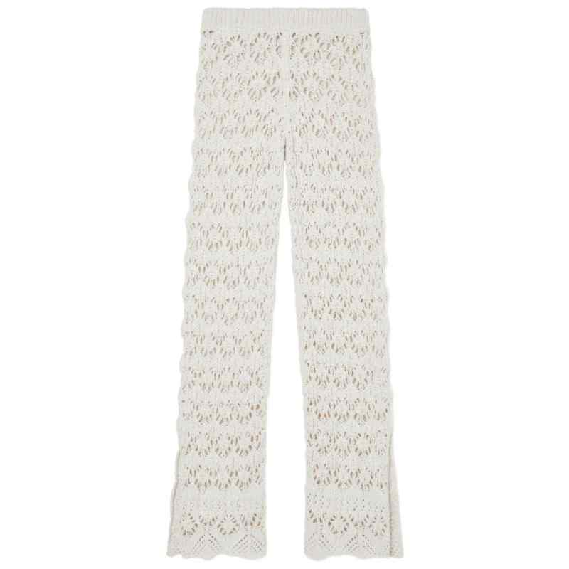 Alanui Lagoon Romance cotton trousers