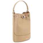 Zanellato Monda'® Small Bag In Hammered Brown Cantucci Leather