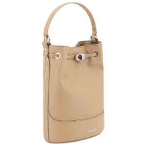 Zanellato Monda'® Small Bag In Hammered Brown Cantucci Leather