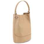 Zanellato Monda'® Small Bag In Hammered Brown Cantucci Leather