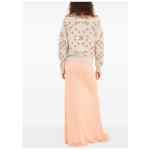 Alanui Bandana jacquard cashmere and wool cardigan