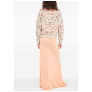 Alanui Bandana jacquard cashmere and wool cardigan