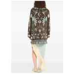 Alanui Echoes Of The Island wool and cotton cardigan