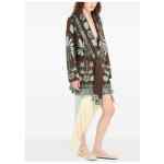 Alanui Echoes Of The Island wool and cotton cardigan