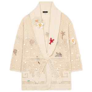 Alanui Where The Waves Begins cotton cardigan