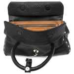 Zanellato Postina® Small Leather Bag Venissa Black Black