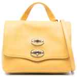 Zanellato Postina® Baby Bag In Smooth Yellow Sole Leather