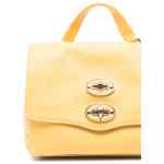 Zanellato Postina® Baby Bag In Smooth Yellow Sole Leather