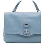 Zanellato Postina® Small Bag In Smooth Blue Zelante Leather