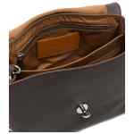 Zanellato Small Postina® Bag In Smooth Brown Gianduiotto Leather