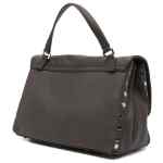 Zanellato Small Postina® Bag In Smooth Brown Gianduiotto Leather