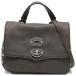 Zanellato Postina® Baby Bag In Smooth Brown Gianduiotto Leather