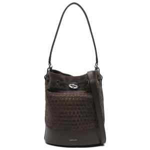 Zanellato Monda'® Small Bag In Musiva Suede Brown Nougat