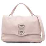 Zanellato Postina® Small Bag In Hammered Leather Pink Roseto