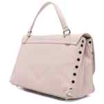 Zanellato Postina® Small Bag In Hammered Leather Pink Roseto