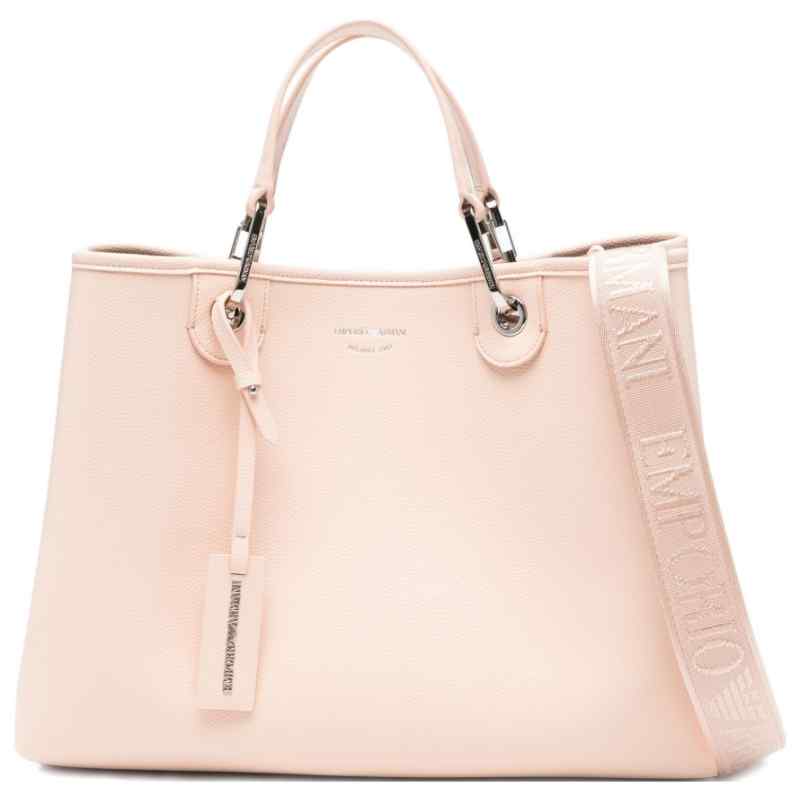Emporio Armani Myea Medium Shopper With Deer Print