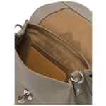 Zanellato Postina® Baby Bag In Hammered Grey Creta Leather