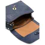 Zanellato Postina® Baby Bag In Cactus Blue Glass Blown Leather