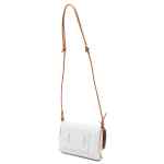 Zanellato Lettera® Small Bag In Hammered Grey Carrara Leather