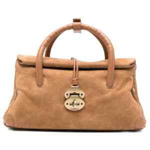 Zanellato Dotta Brown Leather Handbag