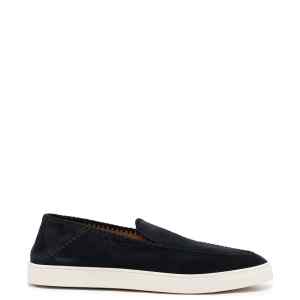 Giorgio Armani Leather slip-on sneakers