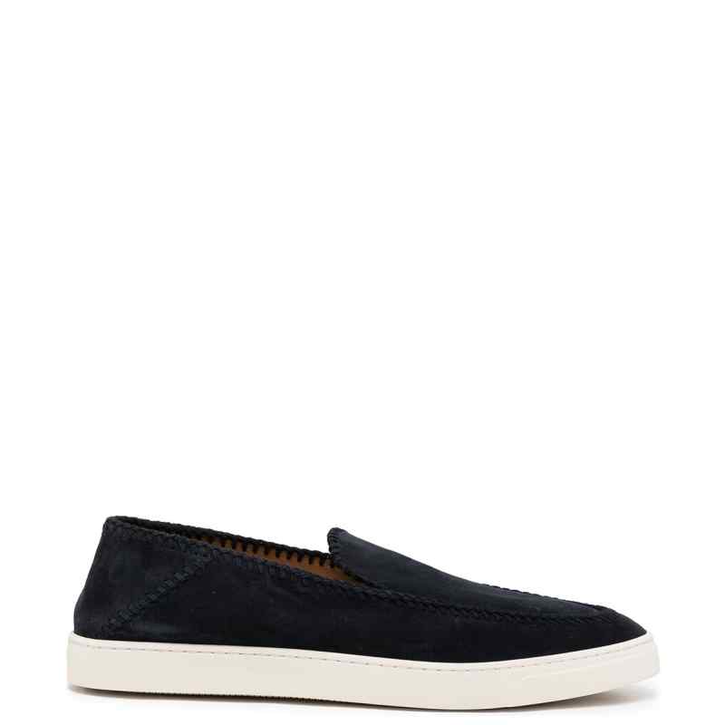 Giorgio Armani Leather slip-on sneakers