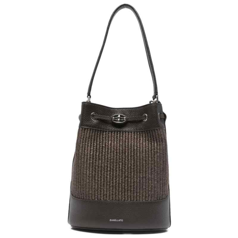 Zanellato MondÃ  Vimini small bucket bag