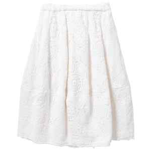 Comme Des Garcons Comme Des Garçons Cotton midi skirt