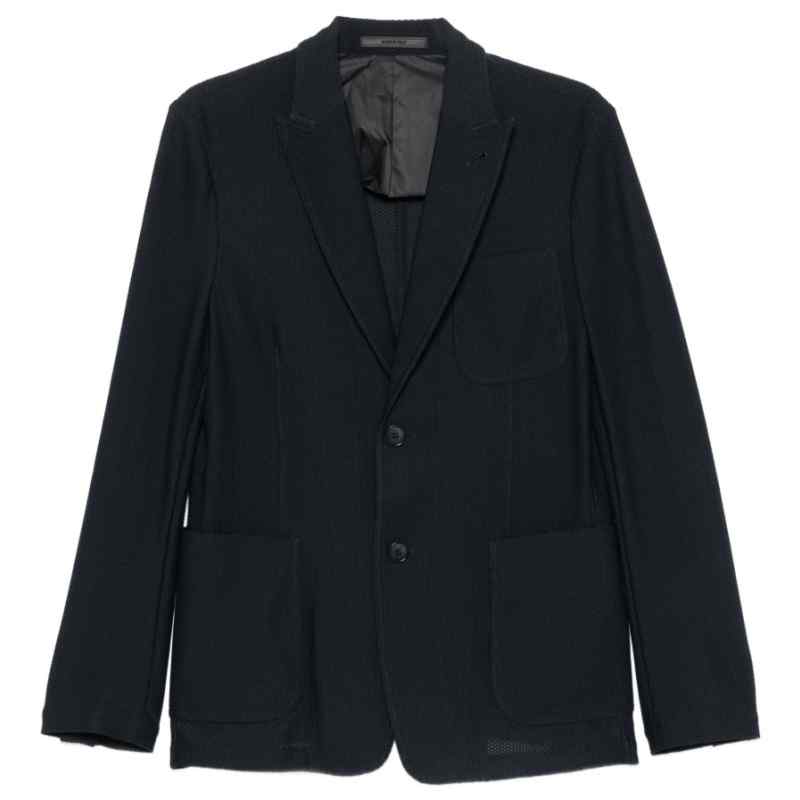 Giorgio Armani Icon Single-Breasted Blazer Jacket