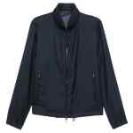 Giorgio Armani Cashmere Silk Blend Blouson Jacket