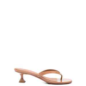 Amina Muaddi Sandals White