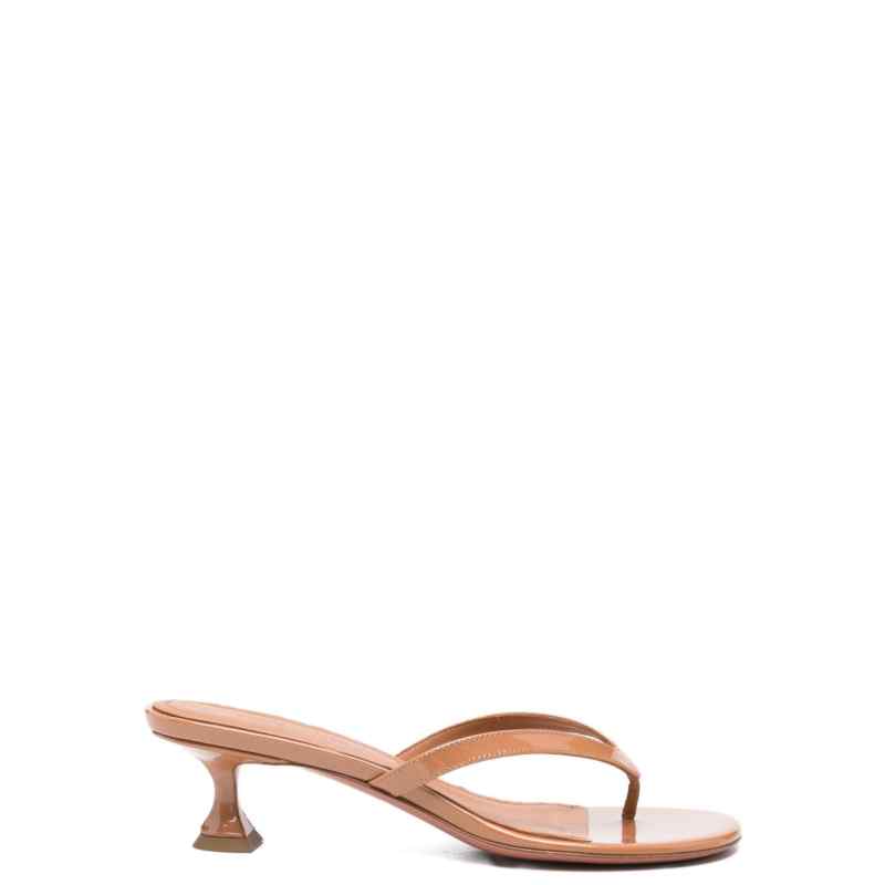 Amina Muaddi Sandals White