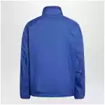 Moncler Arrakis rainwear jacket in bright blue with removable hood