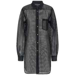 Comme Des Garcons Black Mesh Shirt