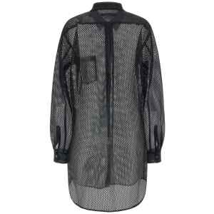 Comme Des Garcons Black Mesh Shirt