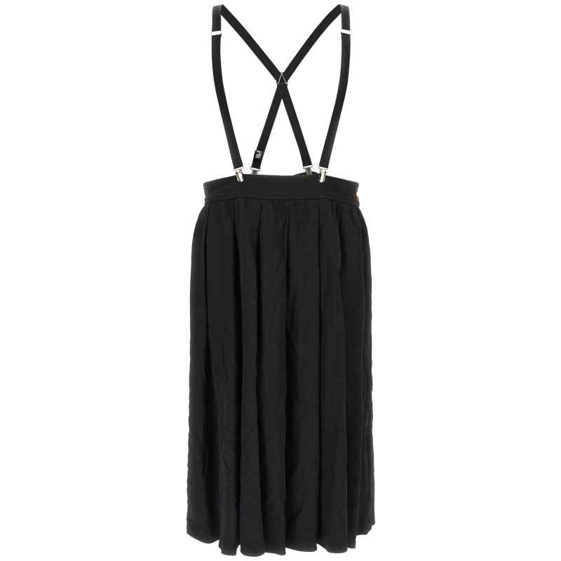 Comme Des Garcons Black Suspender Skirt