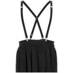 Comme Des Garcons Black Suspender Skirt
