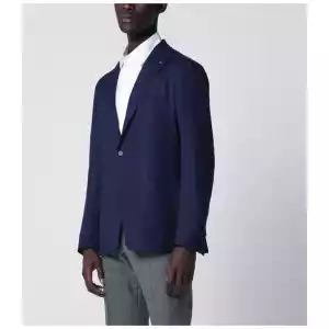 Tagliatore Blueette wool single-breasted jacket