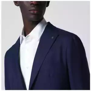 Tagliatore Blueette wool single-breasted jacket
