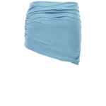 Alessandra Rich Satin Mini Skirt