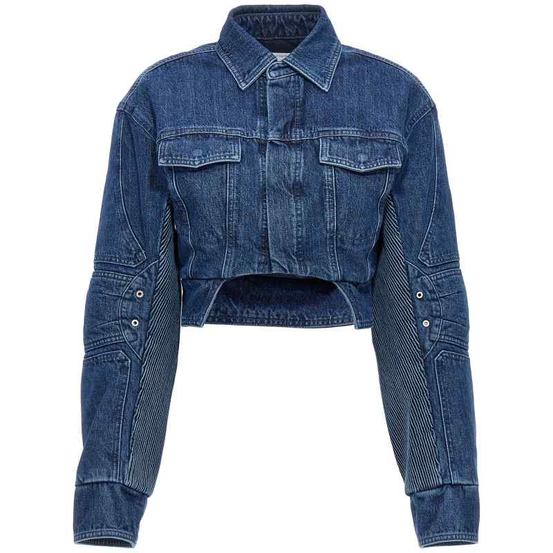 Off White Motorcycle Denim Jacket