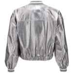 Brunello Cucinelli Laminated Leather Bomber Jacket