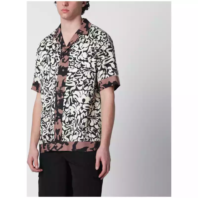 Dries Van Noten Shirt with Graphic Squiggle print