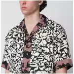 Dries Van Noten Shirt with Graphic Squiggle print