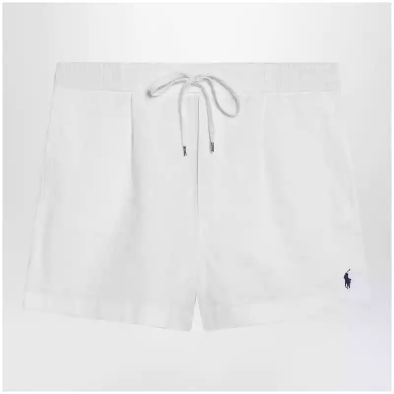 Polo Ralph Lauren White linen shorts