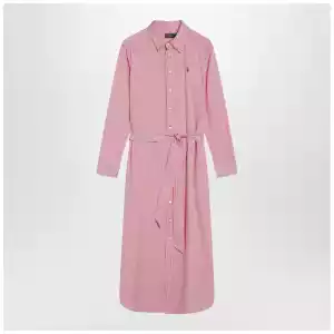 Polo Ralph Lauren Red and white striped shirt dress