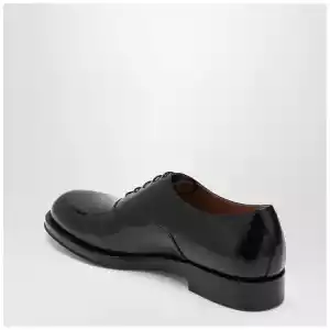 Dries Van Noten Black lace-up shoes in leather