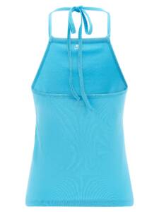 Courreges Logo Embroidery Tank Top