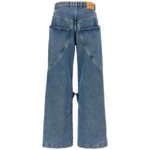 The Attico Maxi Pocket Jeans
