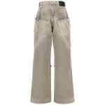 The Attico Used Effect Jeans